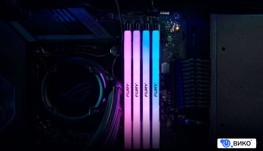 FURY Renegade RGB 32ГБ DDR5 6400 МГц KF564C32RSA-32, фото 4