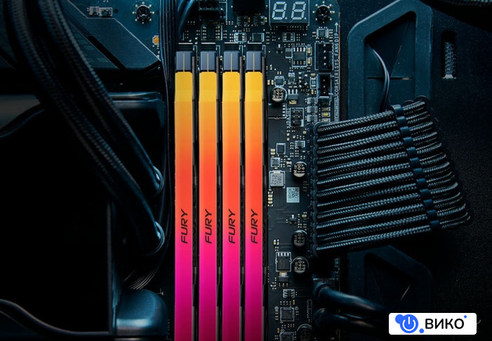 FURY Renegade RGB 32ГБ DDR5 6400 МГц KF564C32RSA-32, фото 5