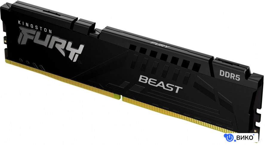 FURY Beast 16GB DDR5 PC5-41600 KF552C40BB-16, фото 2