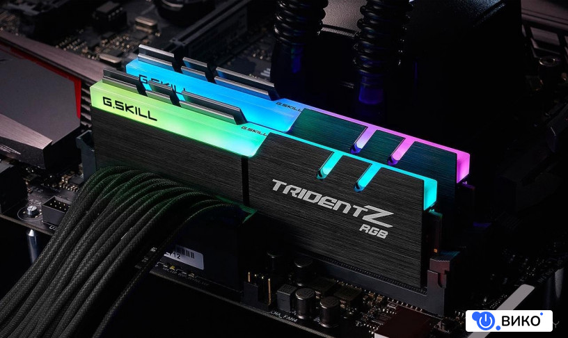 Trident Z RGB 2x16GB DDR4 PC4-32000 F4-4000C18D-32GTZR, фото 2