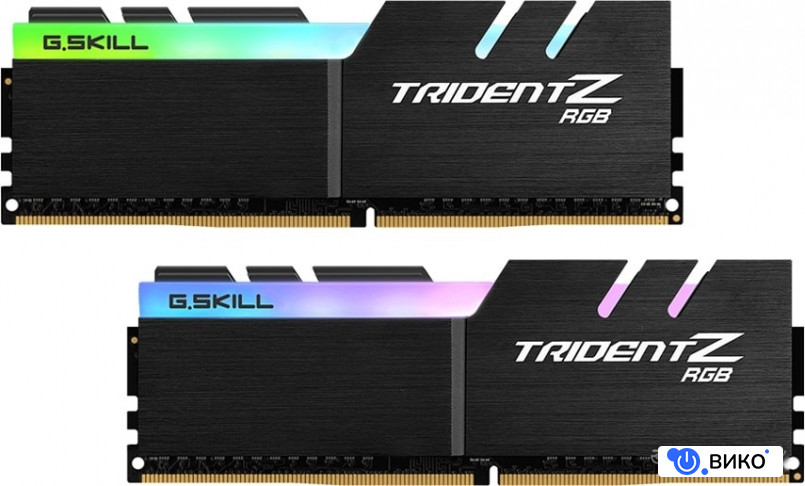 Trident Z RGB 2x32GB DDR4 PC4-32000 F4-4000C18D-64GTZR, фото 1