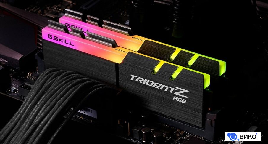Trident Z RGB 2x32GB DDR4 PC4-32000 F4-4000C18D-64GTZR, фото 3