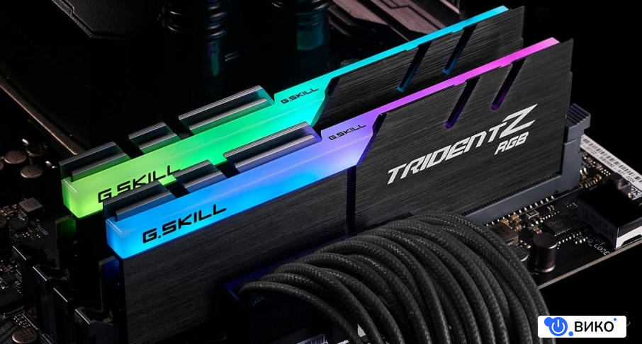 Trident Z RGB 2x32GB DDR4 PC4-32000 F4-4000C18D-64GTZR, фото 4