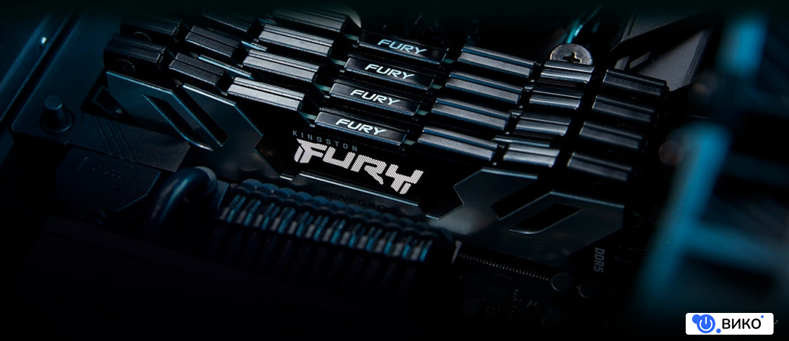 FURY Renegade 16ГБ DDR5 7600МГц KF576C38RS-16, фото 1