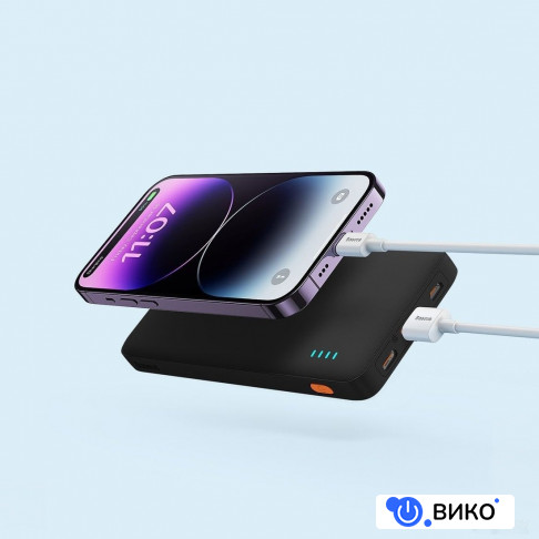 Airpow Fast Charge Power Bank 20W 10000mAh (черный), фото 6