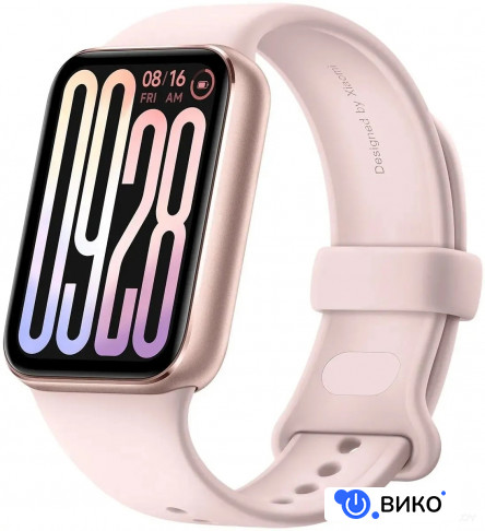 Smart Band 9 Pro M2401B1 (розовый, с розовым силиконовым ремешком, международная версия), фото 2