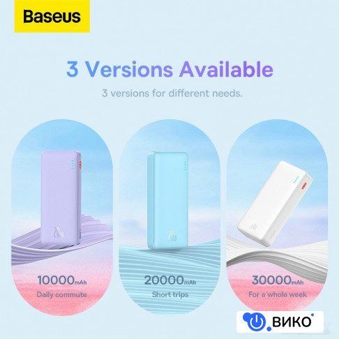 Airpow Fast Charge Power Bank 20W 10000mAh (сиреневый), фото 15