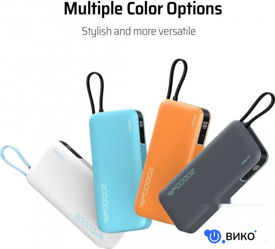 PB200N 20000mAh 55W (светло-серый), фото 4