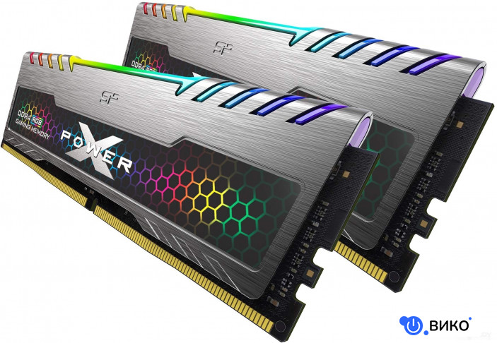 XPower Turbine RGB 2x16GB DDR4 PC4-25600 SP032GXLZU320BDB, фото 1