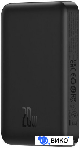 Magnetic Mini Air Wireless Fast Charge Power Bank 20W 10000mAh (черный), фото 2
