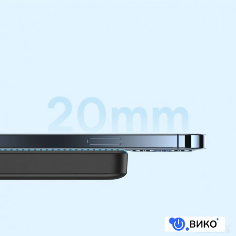 Magnetic Mini Air Wireless Fast Charge Power Bank 20W 10000mAh (черный), фото 25