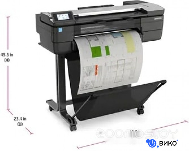 DesignJet T830 F9A28D, фото 5