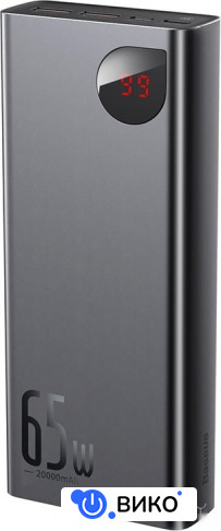 Adaman Metal Digital Display PPIMDA-D01 20000mAh (черный), фото 1