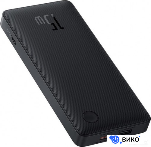 Airpow Lite Power Bank 15W 10000mAh P10067500123-00 (черный), фото 1