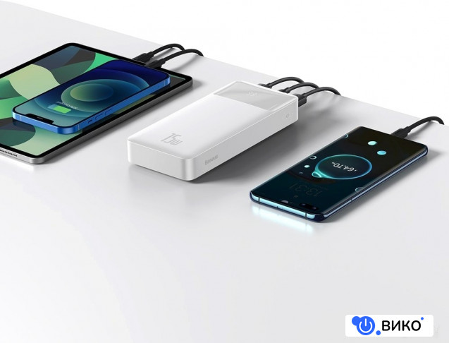 Bipow Digital Display PPDML-J02 20000mAh (белый), фото 6
