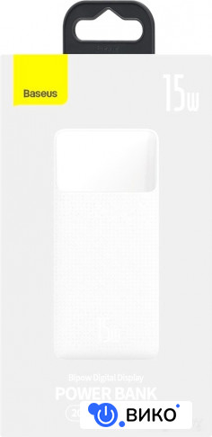 Bipow Digital Display PPDML-J02 20000mAh (белый), фото 7