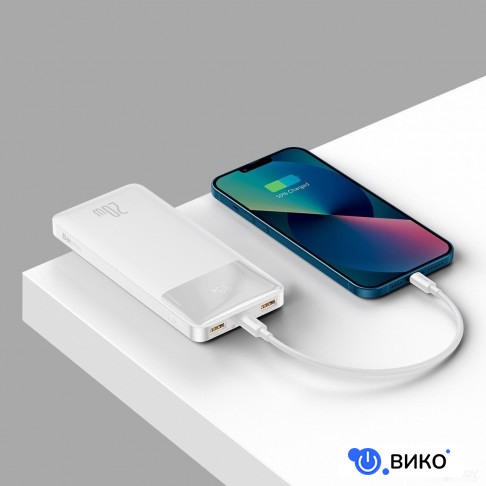 Bipow Fast Charge Power Bank 20W 10000mAh (белый), фото 6