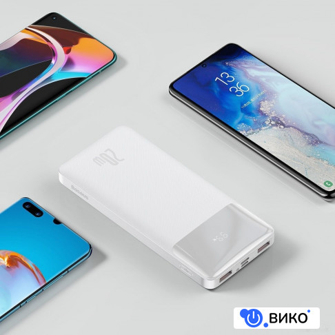Bipow Fast Charge Power Bank 20W 10000mAh (белый), фото 8