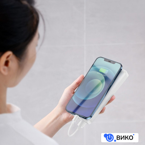 Bipow Fast Charge Power Bank 20W 10000mAh (белый), фото 14
