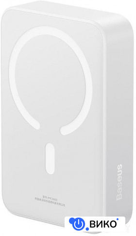 Magnetic Mini Wireless Fast Charge Power Bank 20W 20000mAh (белый), фото 2