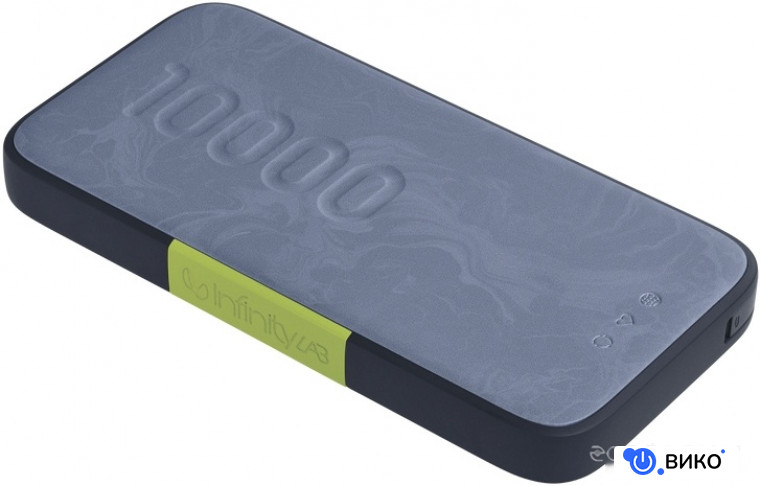 InstantGo Built-in Lightning 10000mAh (синий), фото 1