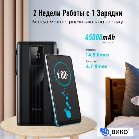 Maxpower 450PF 45000mAh (черный), фото 8