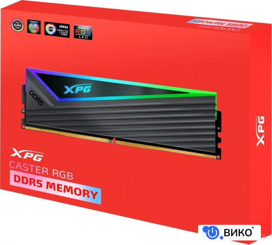 XPG Caster RGB 2x16ГБ DDR5 6400 МГц AX5U6400C3216G-DCCARGY, фото 9