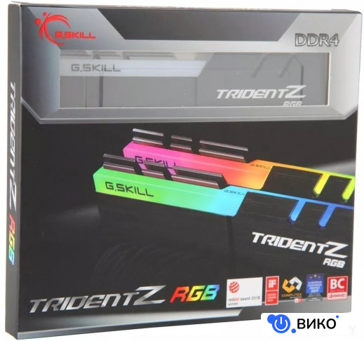 Trident Z RGB 2x16GB DDR4 PC4-28800 F4-3600C18D-32GTZR, фото 3