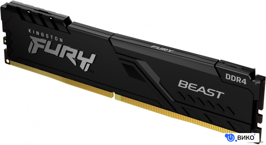 FURY Beast 2x4GB DDR4 PC4-21300 KF426C16BBK2/8, фото 1