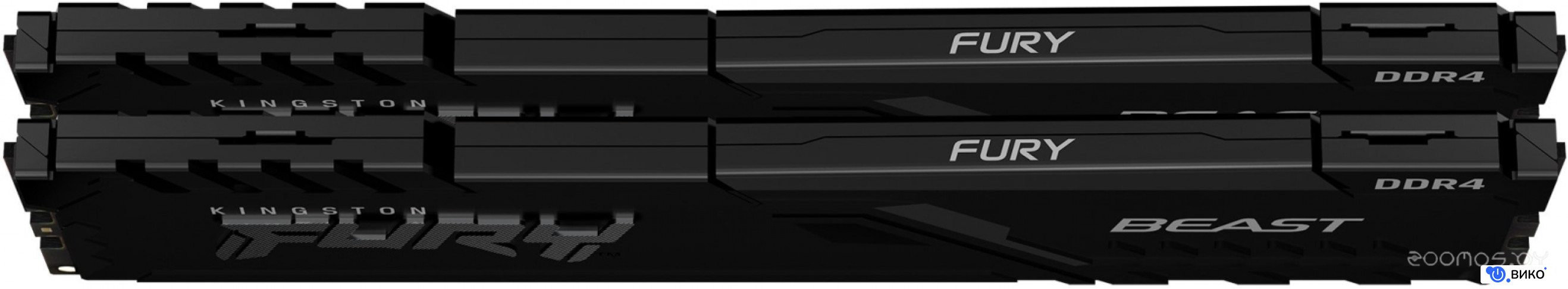 FURY Beast 2x4GB DDR4 PC4-21300 KF426C16BBK2/8, фото 4
