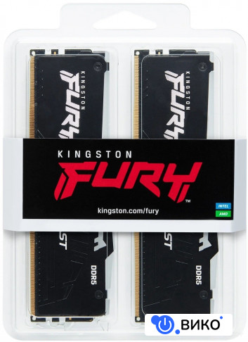FURY Beast RGB 2x16ГБ DDR5 5600 МГц KF556C40BBAK2-32, фото 4