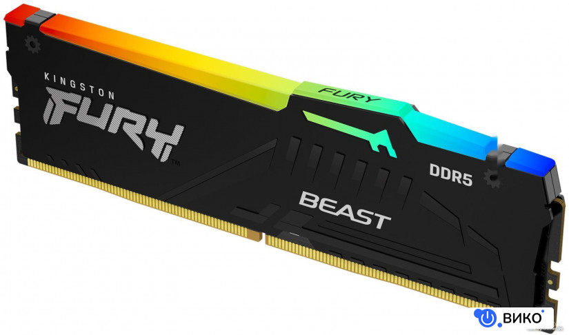 FURY Beast RGB 32ГБ DDR5 5600 МГц KF556C40BBA-32, фото 1