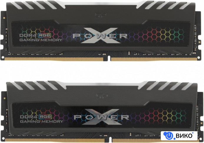 XPower Turbine RGB 2x8GB DDR4 PC4-28800 SP016GXLZU360BDB, фото 4