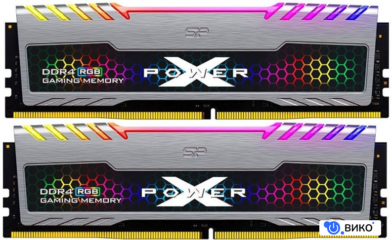 XPower Turbine RGB 2x8GB DDR4 PC4-28800 SP016GXLZU360BDB, фото 5