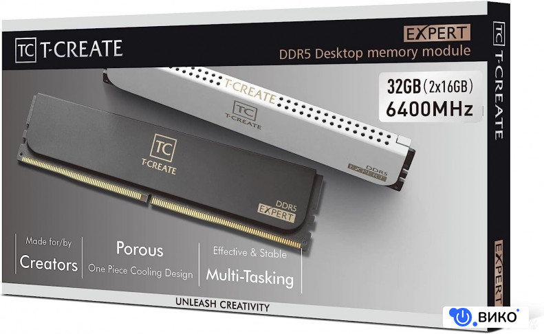 T-Create Expert 2x16ГБ DDR5 7200 МГц CTCED532G7200HC34ADC01, фото 6