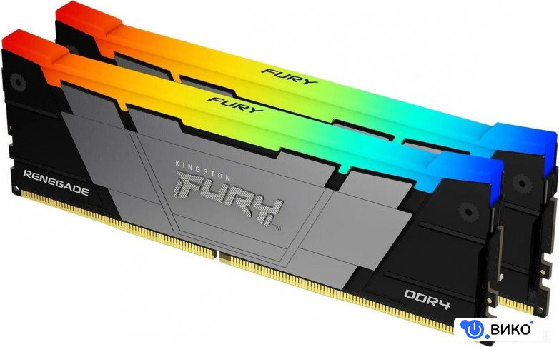 FURY Renegade RGB 2x32ГБ DDR4 3600 МГц KF436C18RB2AK2/64, фото 2