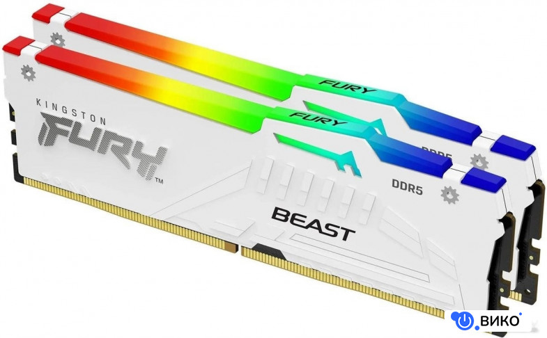 FURY Beast RGB 2x32ГБ DDR5 6000 МГц KF560C36BWEAK2-64