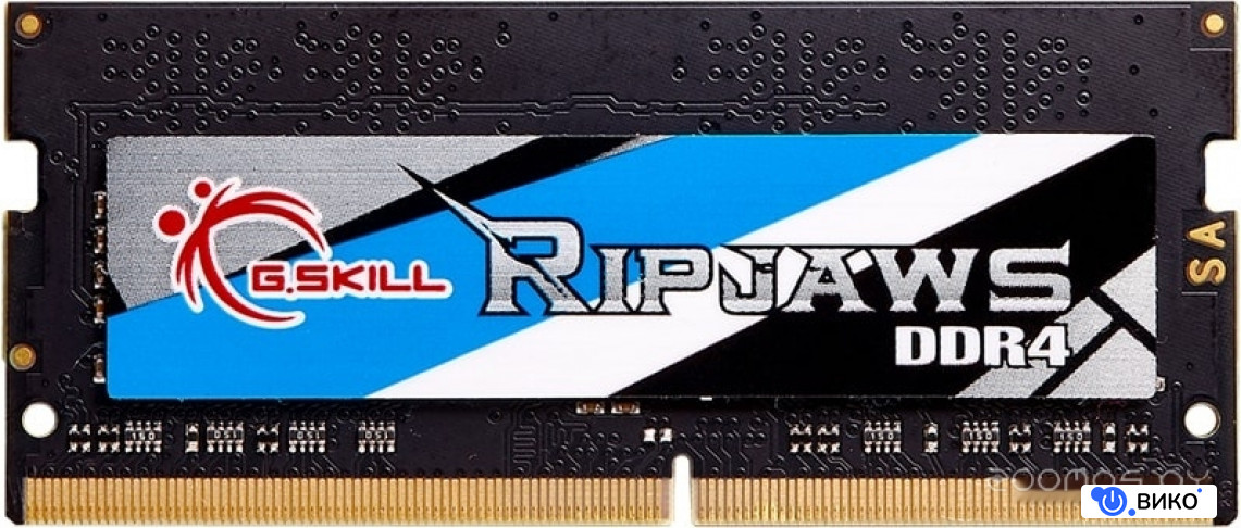 Ripjaws 32ГБ DDR4 SODIMM 3200 МГц F4-3200C22S-32GRS