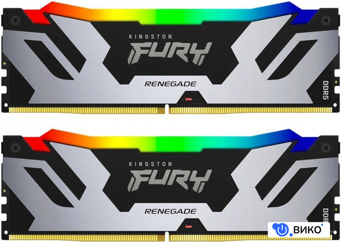 FURY Renegade RGB 2x16ГБ DDR5 8000МГц KF580C38RSAK2-32