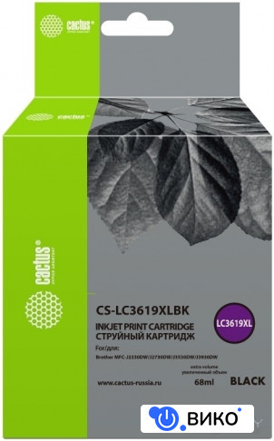 CS-LC3619XLBK (аналог Brother LC3619XLBK)