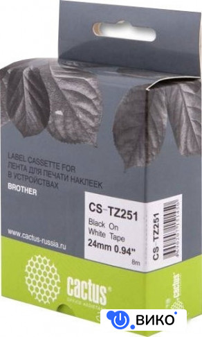 CS-TZ251 (аналог Brother TZ251)