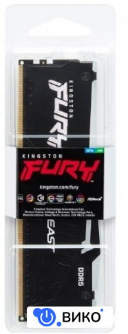 FURY Beast RGB 32ГБ DDR5 6400 МГц KF564C32BBA-32