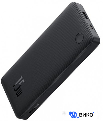 Airpow Lite Power Bank 15W 10000mAh P10067500123-00 (черный)