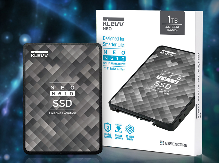 Новые SSD-накопители KLEVV - фото 1.