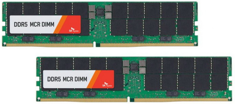 SK hynix представила самую быструю серверную память DDR5 MCR DIMM